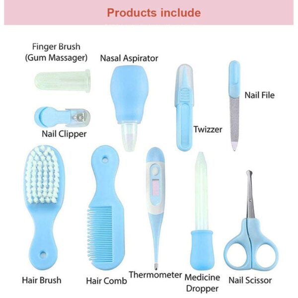 10-in-1 Baby Healthcare & Grooming Kit – Infant Safety Essentials Set 10-in-1 Baby Healthcare & Grooming Kit – Infant Safety Essentials Set