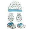 Newborn Baby Caps, Mittens, and Booties Combo Set – Soft, Breathable, and Comfortable Newborn Baby Caps, Mittens, and Booties Combo Set – Soft, Breathable, and Comfortable