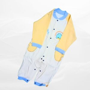 Adorable 3 to 4 Year Baby Full Sleeve Cotton Jumpsuit with Cartoon Print & Snap Buttons – Soft, Cozy & Stylish Sleepwear Adorable 3 to 4 Year Baby Full Sleeve Cotton Jumpsuit with Cartoon Print & Snap Buttons – Soft, Cozy & Stylish Sleepwear