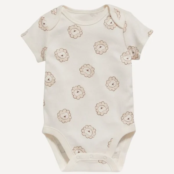 Premium Baby Bodysuit Set of 3 Piece – Soft Cotton | Cute Printed Rompers for Newborns & Infants Premium Baby Bodysuit Set of 3 Piece – Soft Cotton | Cute Printed Rompers for Newborns & Infants